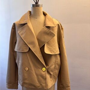 Michael Kors Tan Trench Coat
